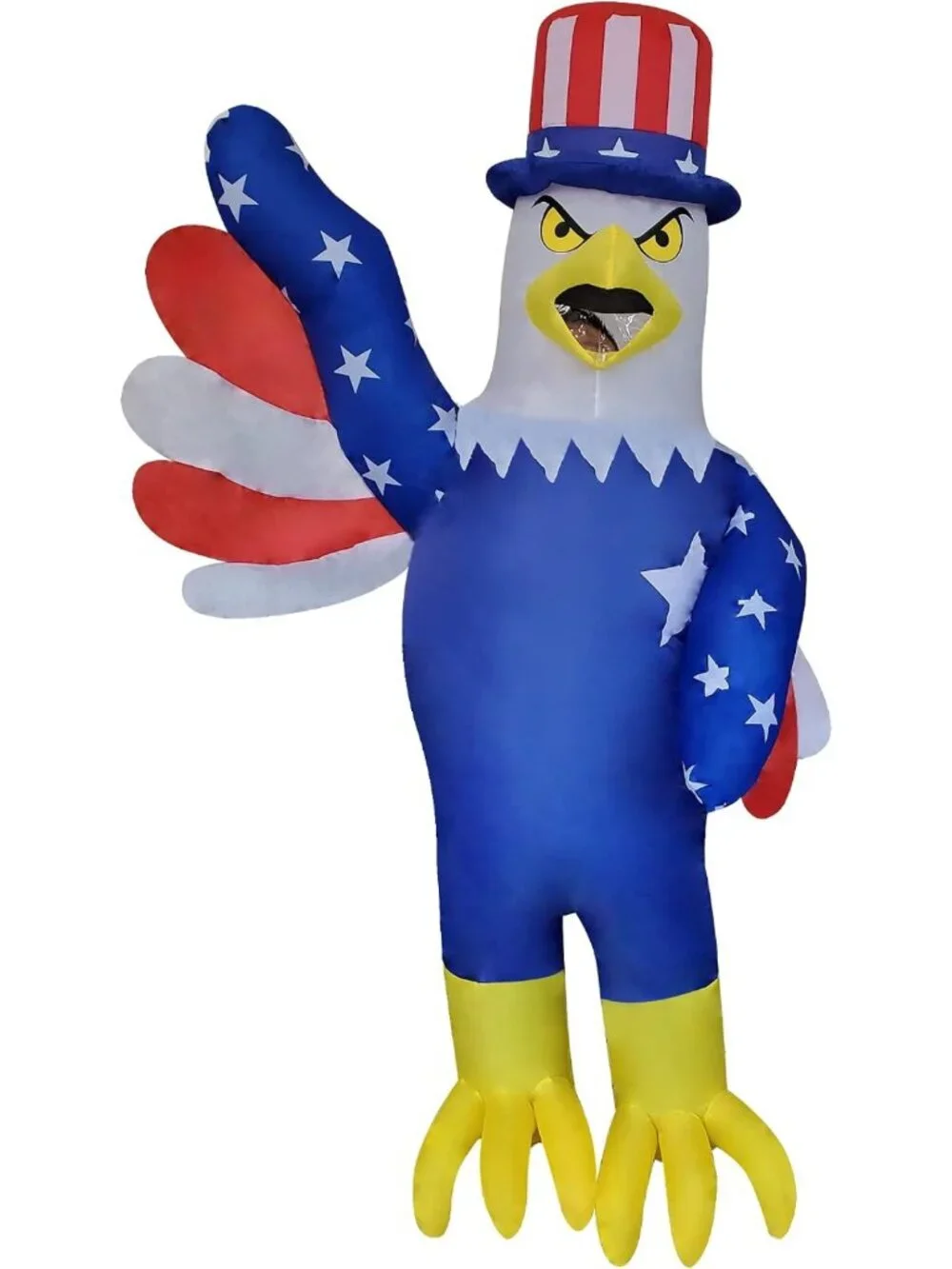 Inflatable Bald Eagle Costume for Adults - Fun Riding Eagle Suit, Medium Size